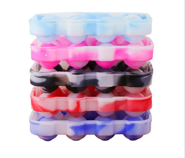 Household Ice cube Trays Colorful lce cube molds tray for Whiskey storage cocoktail, As picture
Household Ice cube Trays Colorful lce cube molds tray for Whiskey storage cocoktail, As picture