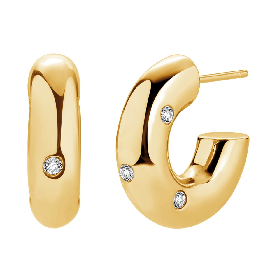 Trendy design for Women Earrings Jewelry 925 Sterling Silver 18K Gold Vermeil Thick Hoop Earrings holika gold earrings
Trendy design for Women Earrings Jewelry 925 Sterling Silver 18K Gold Vermeil Thick Hoop Earrings holika gold earrings
