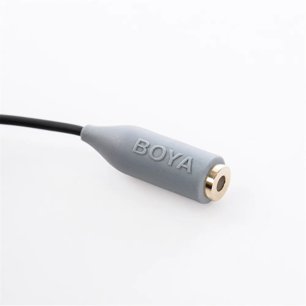 BY-CIP2 3.5mm to TRRS TRS Microphone Cable Adapter for Touch BY-WM8 BY-WM6 BY-WM5 Microphone Accessories
BY-CIP2 3.5mm to TRRS TRS Microphone Cable Adapter for Touch BY-WM8 BY-WM6 BY-WM5 Microphone Accessories