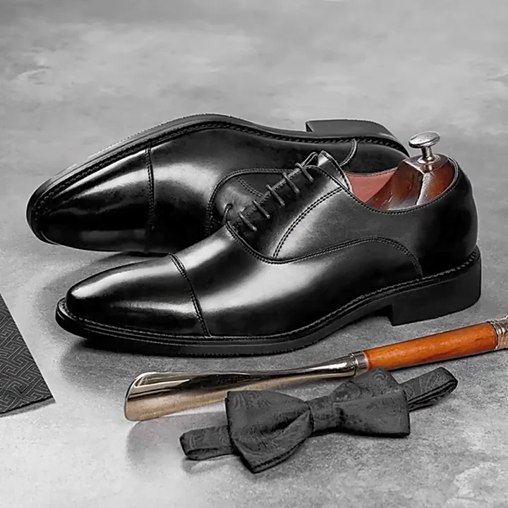 S0004B The hottest selling non-slip wear-resistant rubber sole business Men's cowhide leather shoes
S0004B The hottest selling non-slip wear-resistant rubber sole business Men's cowhide leather shoes