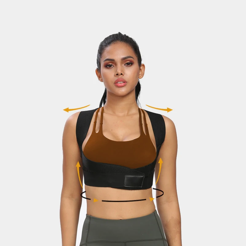 LCFC Manufacture posture back corrector breathable adjustable back support posture corrector, Black
LCFC Manufacture posture back corrector breathable adjustable back support posture corrector, Black