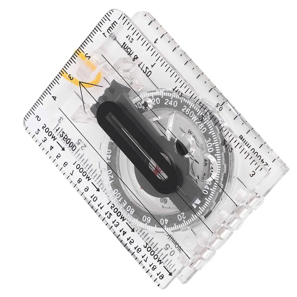 Compass Outdoor Navigation Portable Guide Folding Compass Map Scale for Hiking Camping Trekking Hiking travel kits, White
Compass Outdoor Navigation Portable Guide Folding Compass Map Scale for Hiking Camping Trekking Hiking travel kits, White