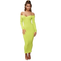 Wholesale Clothing 2019 New Long Sleeve Cotton Ribbed V Neck Winter Autumn Sexy Club Women Maxi Bodycon Casual Dresses
Wholesale Clothing 2019 New Long Sleeve Cotton Ribbed V Neck Winter Autumn Sexy Club Women Maxi Bodycon Casual Dresses