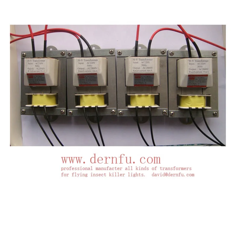 High voltage transformer can be used for  AVRO Flykil-lite flying insect killers electronic mouse trap,mosquito trap