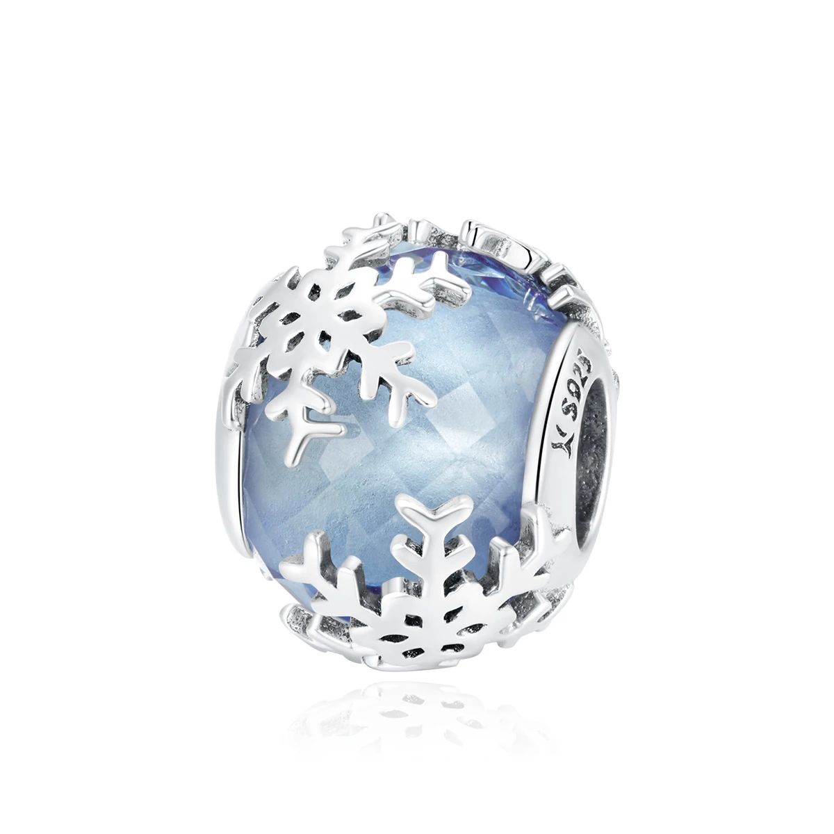 925 Sterling Silver Charms Wholesale silver Snowflake Charms Crystal Bead for DIY Jewelry
925 Sterling Silver Charms Wholesale silver Snowflake Charms Crystal Bead for DIY Jewelry