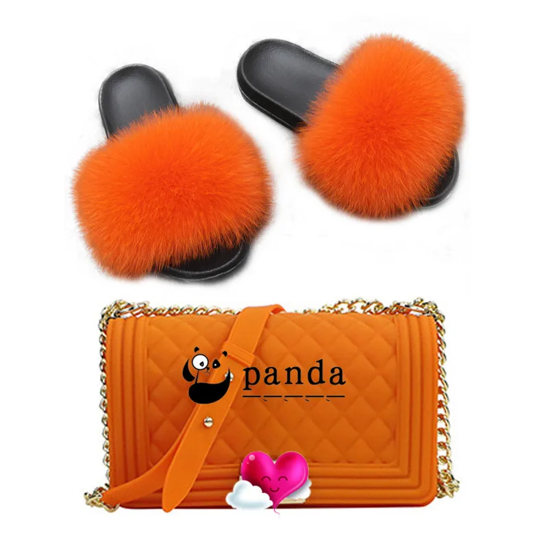 House slippers for women fluffy fox fur shoes furry sandal fox fur shoes and bags, colorful wallet flip flops, travel shoe set
House slippers for women fluffy fox fur shoes furry sandal fox fur shoes and bags, colorful wallet flip flops, travel shoe set