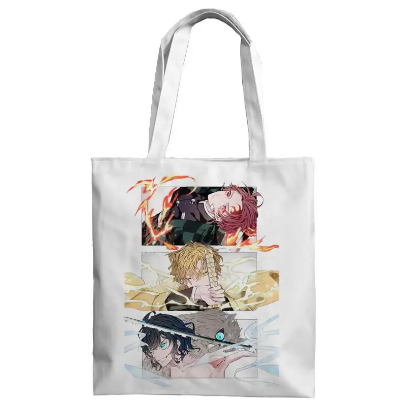 2021 Cartoon Canvas Bag Anime Demon Slayer Handbag Jujutsu Kaisen Shopping Bag Double-sided Printing Demon Slayer Canvas Bag, 18 colors
2021 Cartoon Canvas Bag Anime Demon Slayer Handbag Jujutsu Kaisen Shopping Bag Double-sided Printing Demon Slayer Canvas Bag, 18 colors