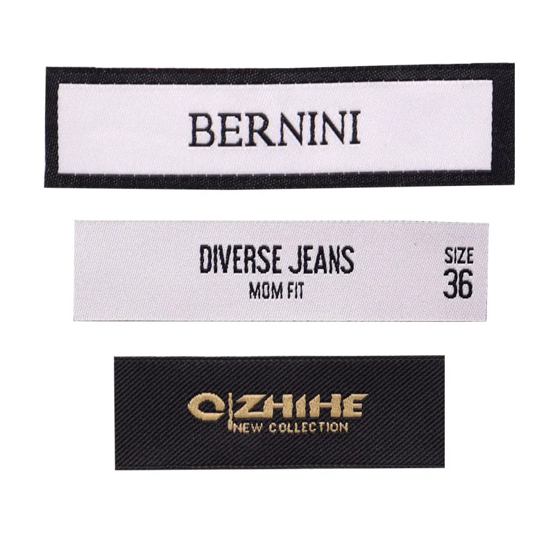 Fashion Customized Sewing Labels Shirt Bags Garment Label Tag Woven Labels for Clothes And bag, Custom color
Fashion Customized Sewing Labels Shirt Bags Garment Label Tag Woven Labels for Clothes And bag, Custom color