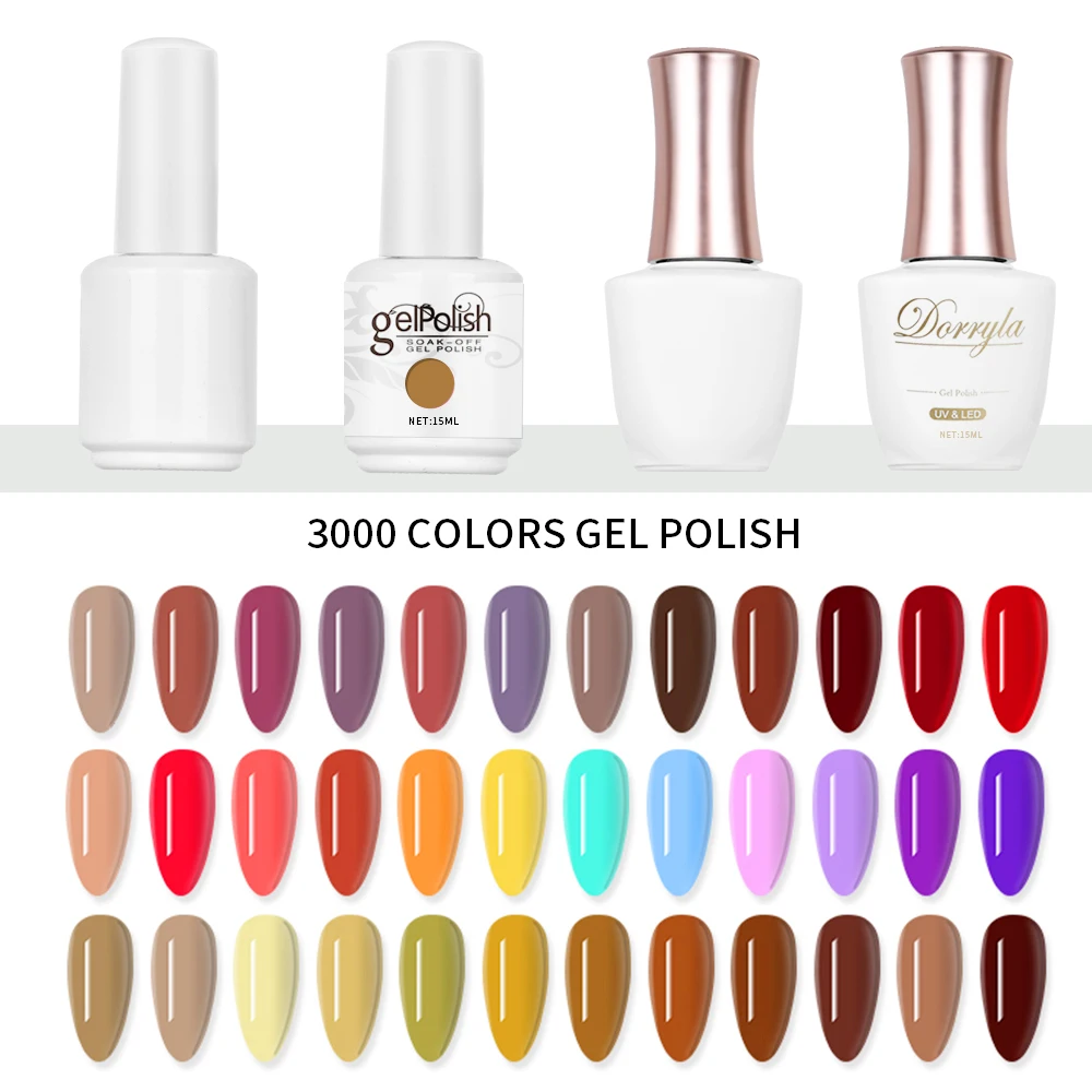 OEM Custom gel nail polish 15ml Supplies 3000 colours gel nail polish Private label Nail supply uv/led gel polish sets, Clear
OEM Custom gel nail polish 15ml Supplies 3000 colours gel nail polish Private label Nail supply uv/led gel polish sets, Clear