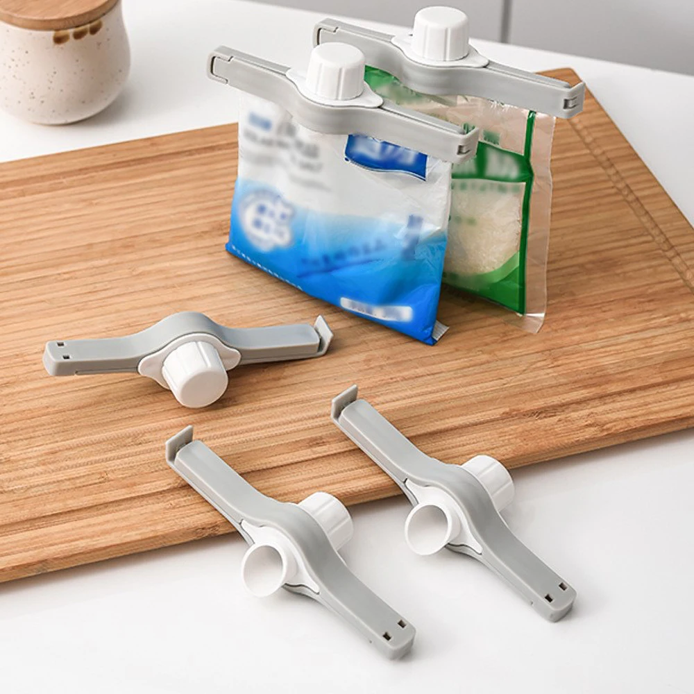 Creative Kitchen Gadgets Plastic bags seal food clips Discharge nozzle sealing clips Fresh keeping clips, White
Creative Kitchen Gadgets Plastic bags seal food clips Discharge nozzle sealing clips Fresh keeping clips, White