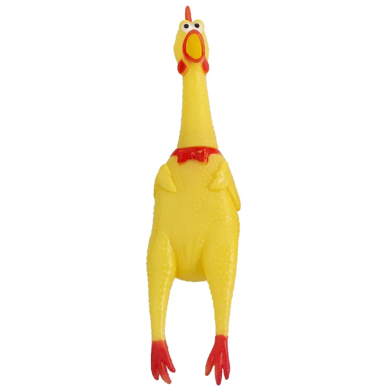Funny Rubber Large Indestructible Scream Shrilling Chicken Squeaky Interactive Dog Toy
Funny Rubber Large Indestructible Scream Shrilling Chicken Squeaky Interactive Dog Toy