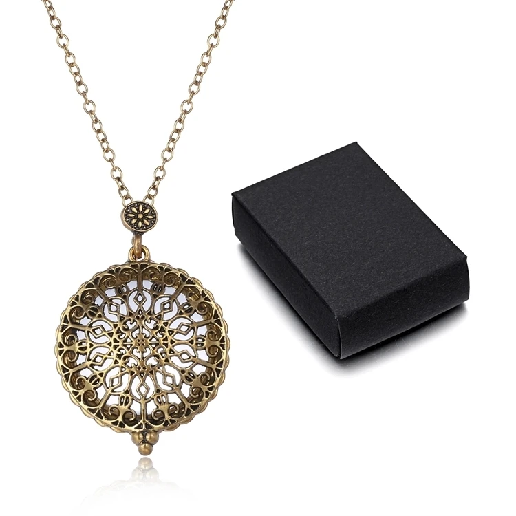 Wholesale Vintage Hollow Out Alloy Sweater Pendant Magneticsnap Magnifying Glass Long Chain Necklace With Box, Antic gold
Wholesale Vintage Hollow Out Alloy Sweater Pendant Magneticsnap Magnifying Glass Long Chain Necklace With Box, Antic gold