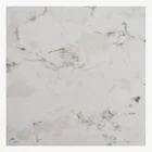 Artificial quartz stone slabs project tiles Calacatta White for table vanity top cuarzo planchas