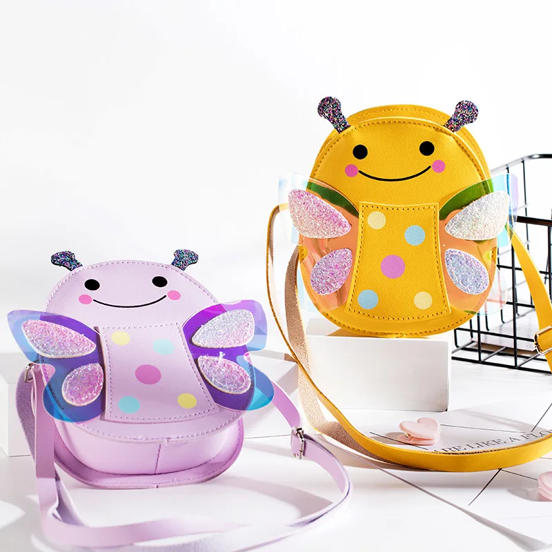 Cartoon cute Animals Bag Ladybug Butterfly Sequined Baby Cross Body Handbag Baby Girls Kids Purse Shoulder Bag, Yellow/red/blue/purple/green/pink
Cartoon cute Animals Bag Ladybug Butterfly Sequined Baby Cross Body Handbag Baby Girls Kids Purse Shoulder Bag, Yellow/red/blue/purple/green/pink