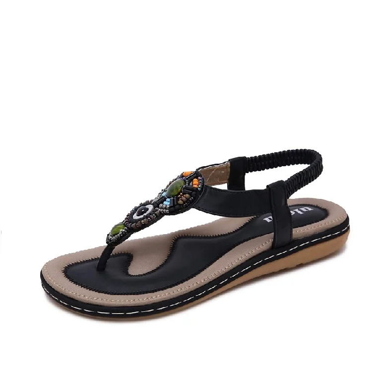 High Quality Custom Wholesale Sandals Women Summer Flip Flops Bohemian Flat Toe Separator With Rhinestones
High Quality Custom Wholesale Sandals Women Summer Flip Flops Bohemian Flat Toe Separator With Rhinestones