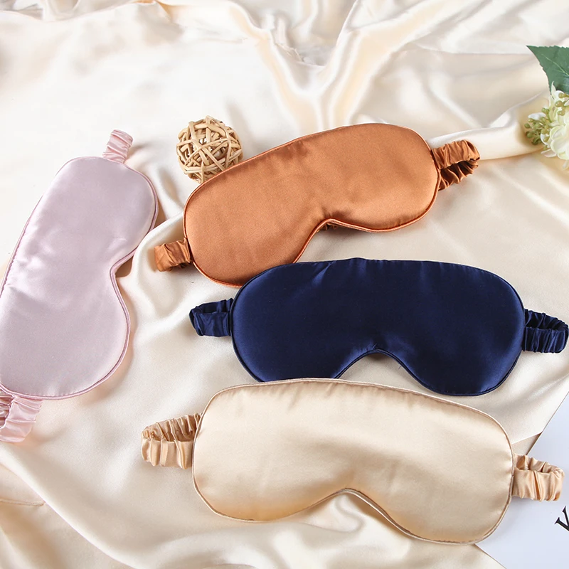 19Momme wholesale women travel relaxed satin fabric eye cover pink silk eye mask logo, Customized color
19Momme wholesale women travel relaxed satin fabric eye cover pink silk eye mask logo, Customized color