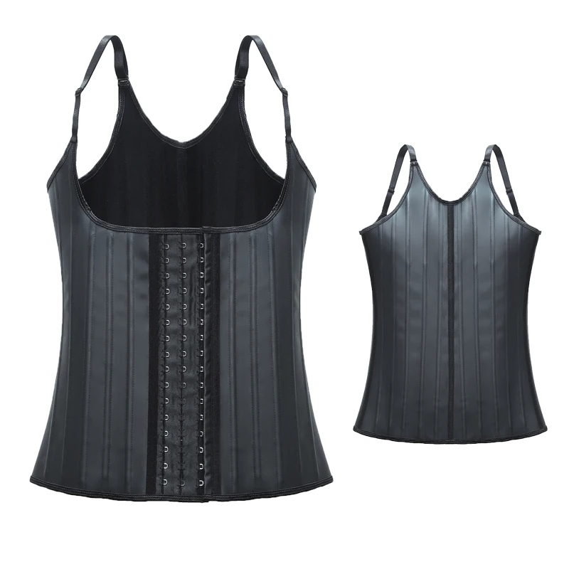 Custom logo private label 25 steel bone waist trainer 6xl tummy shaper black latex women slimming vest
Custom logo private label 25 steel bone waist trainer 6xl tummy shaper black latex women slimming vest