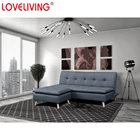 sofa set designs with ottoman as corner sofa with sleeping bed function and wooden legs