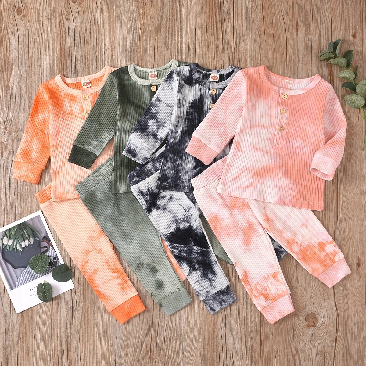 Children Autumn Clothes Baby Boys Girls Clothing Sets Cute Tie Dye Printed Sweatshirts Tops+Pants Tracksuits, As picture
Children Autumn Clothes Baby Boys Girls Clothing Sets Cute Tie Dye Printed Sweatshirts Tops+Pants Tracksuits, As picture