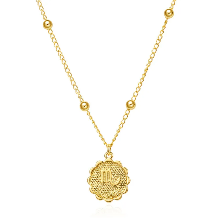 Statement Women Fashion Simple Gold Chain Elegant Minimalist Necklace, Picture shows
Statement Women Fashion Simple Gold Chain Elegant Minimalist Necklace, Picture shows