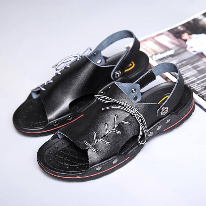 Latest Summer Leisure Adjustable Strap Sandals Outdoor Slipper Breathable Large Size Beach Sandal Men
Latest Summer Leisure Adjustable Strap Sandals Outdoor Slipper Breathable Large Size Beach Sandal Men