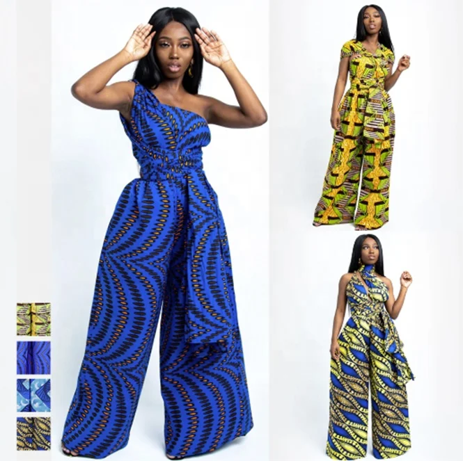 2021 Amazon Hot Sale Hot sale wide leg pants with straps Fashion african clothing jumpsuits Women casual african dresses, Customized color
2021 Amazon Hot Sale Hot sale wide leg pants with straps Fashion african clothing jumpsuits Women casual african dresses, Customized color