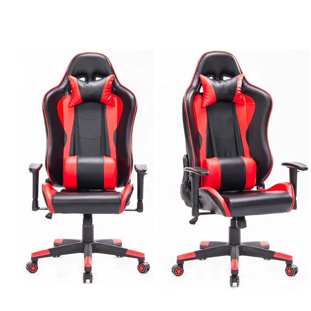 PC/PS4 Современный эргономичный искусственная кожа офисные стулья пользовательские оранжевый цвет гонки игровой стул дешевые оптовые