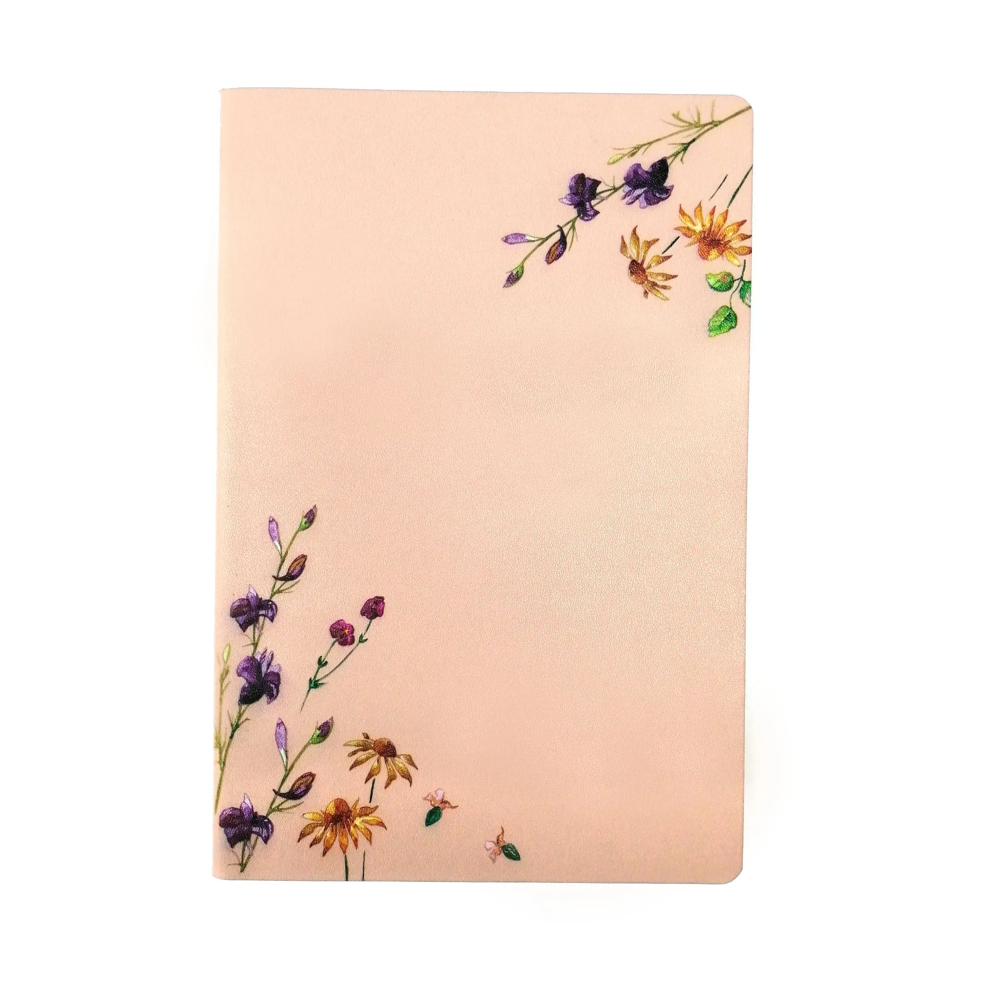 product-Custom Special Good Quality Soft Cover Gold Foil PU Leather Notebook-Dezheng-img-1