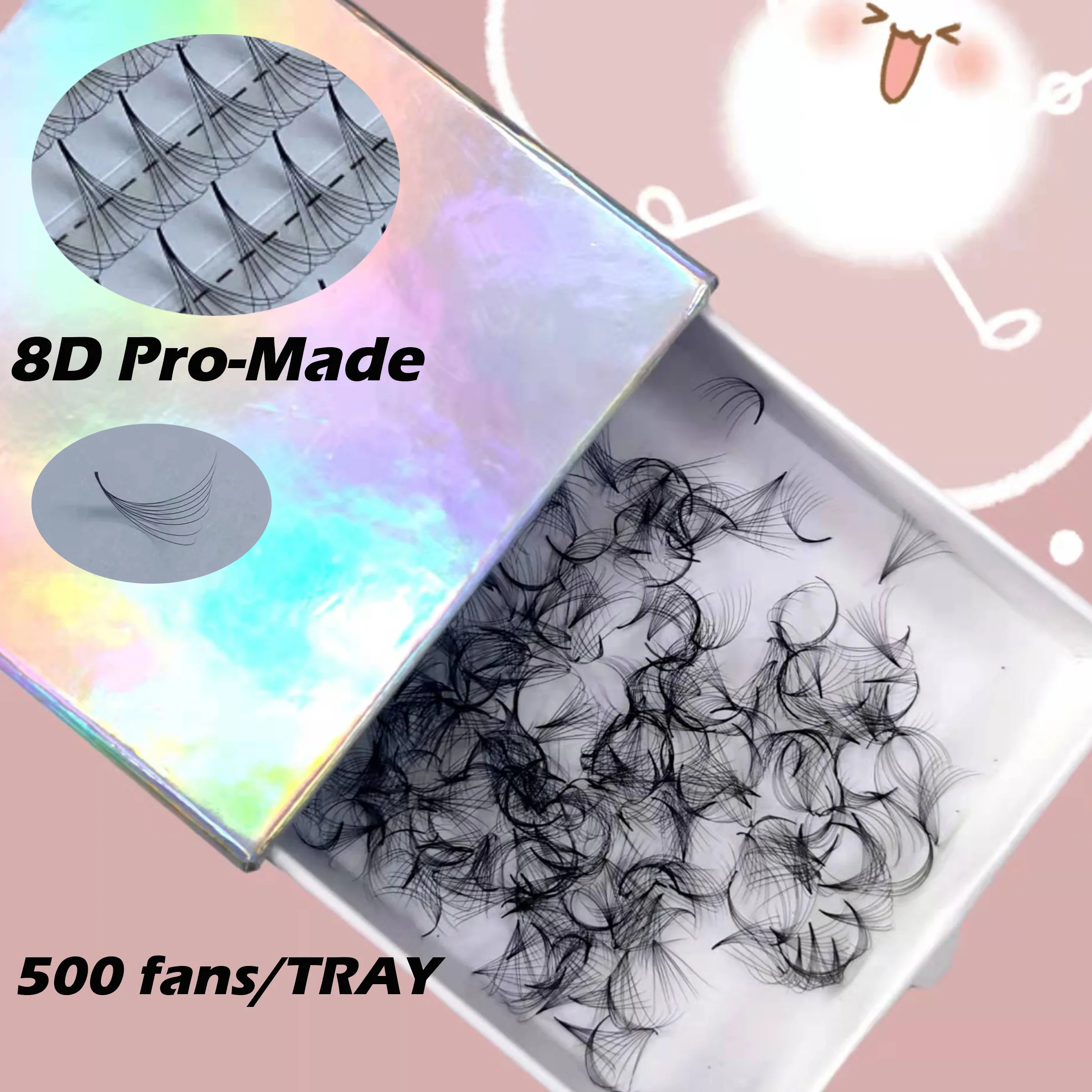 eyelash extension lash trays wholesale promade volume fans loose lash extensions with custom logo
eyelash extension lash trays wholesale promade volume fans loose lash extensions with custom logo