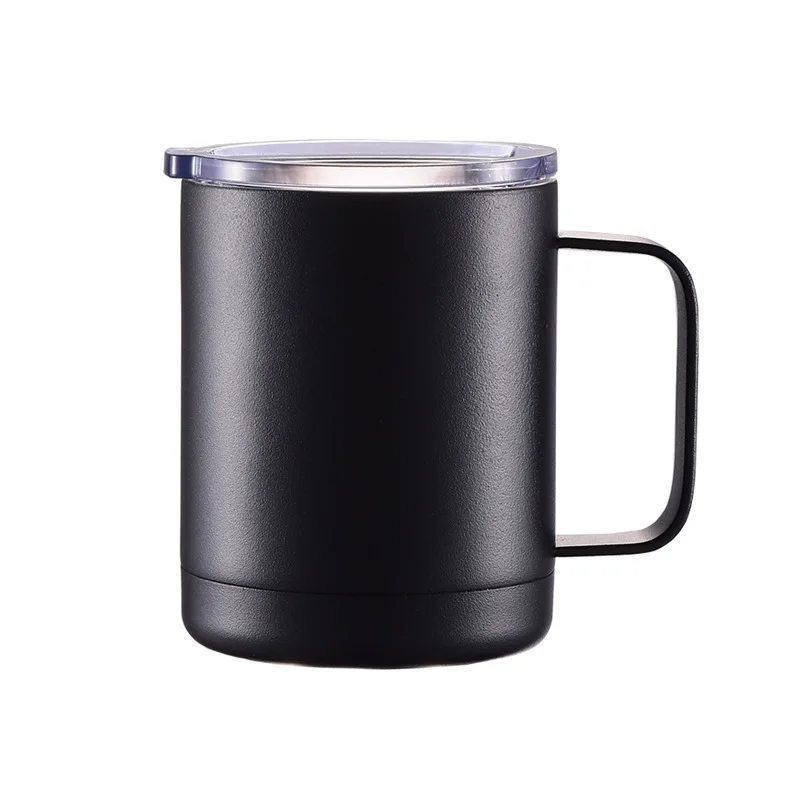 Wholesale 10oz double wall 304 stainless steel tea cup color design customized beer cup with handle coffee mug
Wholesale 10oz double wall 304 stainless steel tea cup color design customized beer cup with handle coffee mug