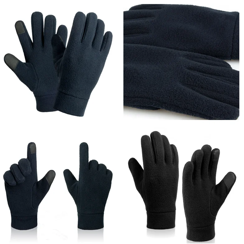 Touch screen mittens windproof and warm men's and women's autumn and winter factory outdoor Polar fleece thermal mittens, Customized colors
Touch screen mittens windproof and warm men's and women's autumn and winter factory outdoor Polar fleece thermal mittens, Customized colors