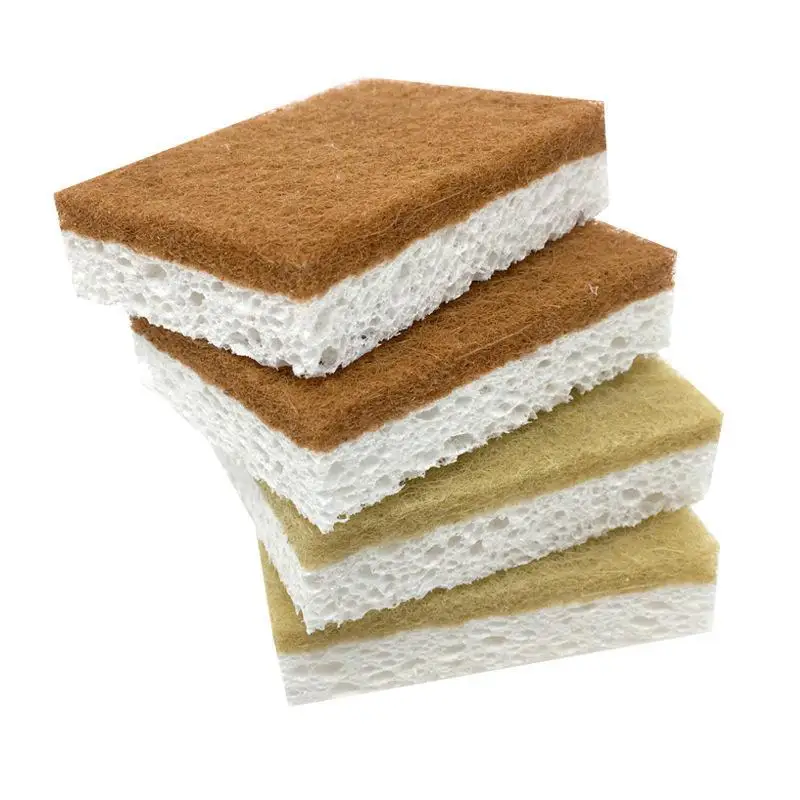 Natural Plant Scrub Sponge Palm Fiber Scrubbing with Biodegradable pads Sponges Durable Kitchen Scrubber, Yellow scrubber
Natural Plant Scrub Sponge Palm Fiber Scrubbing with Biodegradable pads Sponges Durable Kitchen Scrubber, Yellow scrubber