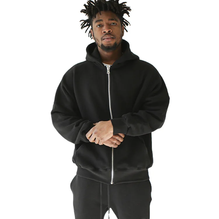 Hooded Sweater Men'S Large Size Solid Color Embroidery Plus Velvet Zipper Casual Running Loose Sports Autumn Jacket, Can be custom
Hooded Sweater Men'S Large Size Solid Color Embroidery Plus Velvet Zipper Casual Running Loose Sports Autumn Jacket, Can be custom