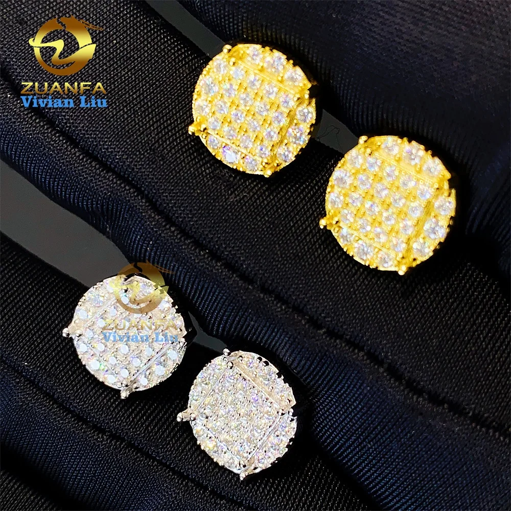 Factory price sterling silver custom luxury diamond jewelry fashion jewelry vvs moissanite stud earrings
Factory price sterling silver custom luxury diamond jewelry fashion jewelry vvs moissanite stud earrings