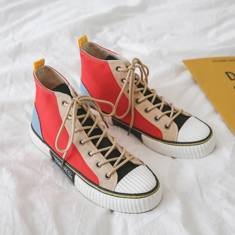 NX24 Classic Color Bolocking Lace Up Ankle Canvas Shoes Unisex Wholesale Casual Shoes, As picture or custom
NX24 Classic Color Bolocking Lace Up Ankle Canvas Shoes Unisex Wholesale Casual Shoes, As picture or custom
