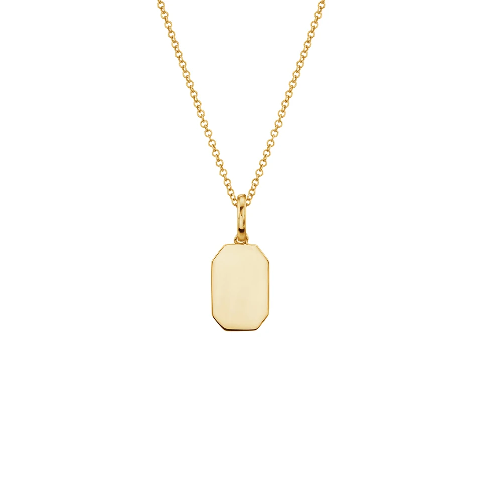 minimalist women jewelry wholesale 18k gold plated classic necklace 925 sterling silver gold rectangle pendant necklace
minimalist women jewelry wholesale 18k gold plated classic necklace 925 sterling silver gold rectangle pendant necklace