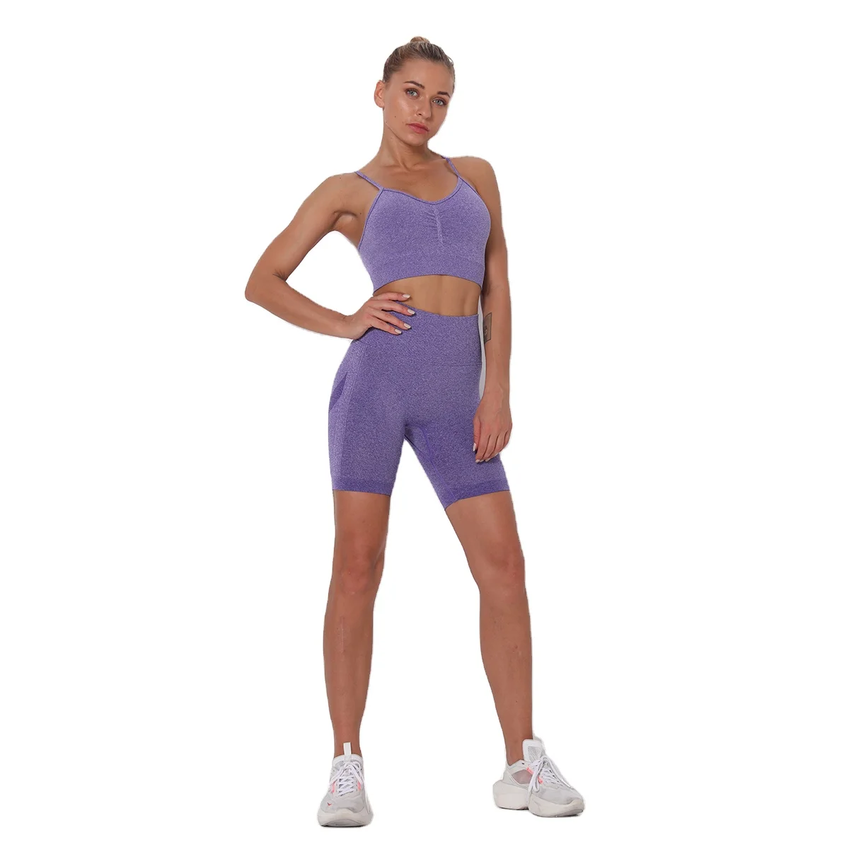 China Quality Manufacturer Knitted Seamless Yoga Shorts Sports Yoga Fitness Sports Bra Set, Printing or customized color
China Quality Manufacturer Knitted Seamless Yoga Shorts Sports Yoga Fitness Sports Bra Set, Printing or customized color