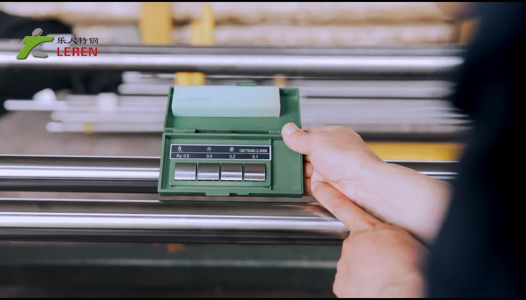 Surface roughness testing