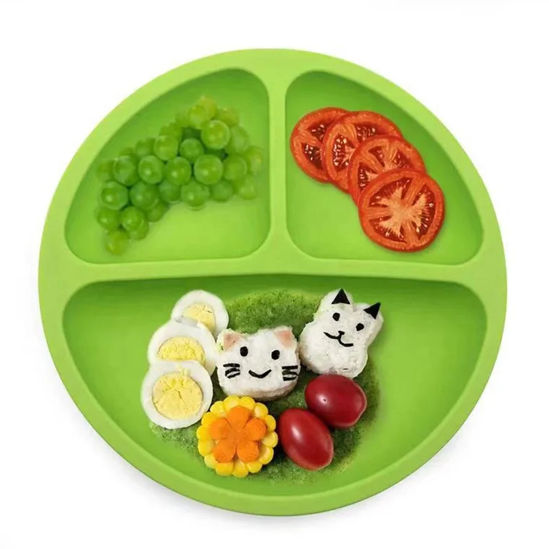 Baby Food Silicone Divided Plate And Bibs BPA Free Dinning Plate Spoon Silicone Baby Feeding Set
Baby Food Silicone Divided Plate And Bibs BPA Free Dinning Plate Spoon Silicone Baby Feeding Set