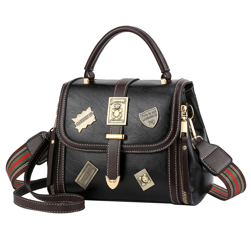 Women's handbags high quality long belt printed retro PU leather ladies shoulder bag
Women's handbags high quality long belt printed retro PU leather ladies shoulder bag