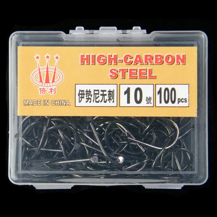 100pcs/box High Carbon Steel Fishing Hooks Isini hook Mini Barbless Fish Hook for Competition Fishing Accessory Pesca
100pcs/box High Carbon Steel Fishing Hooks Isini hook Mini Barbless Fish Hook for Competition Fishing Accessory Pesca