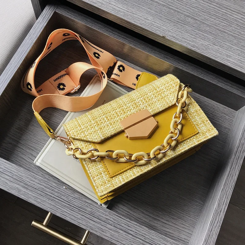 TS9506 2021 New arrivals Chain Hand Bags Women Wide Shoulder Strap Handbags For Ladies Purses
TS9506 2021 New arrivals Chain Hand Bags Women Wide Shoulder Strap Handbags For Ladies Purses