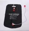 Energy efficient travel water heaters solar shower waterproof charger bag for camping