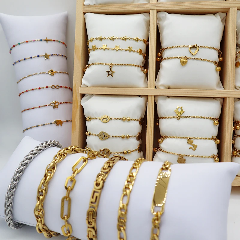 2021 trendy women bracelet wholesale jewelry fashion 18K gold plated stainless steel bracelet, Multi
2021 trendy women bracelet wholesale jewelry fashion 18K gold plated stainless steel bracelet, Multi