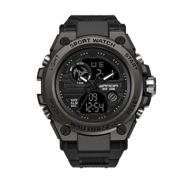 Army Style Big Dial Men's Watches Male Students Fashion Trend Multifunctional Digital Waterproof Electronic Watch, As pictures
Army Style Big Dial Men's Watches Male Students Fashion Trend Multifunctional Digital Waterproof Electronic Watch, As pictures