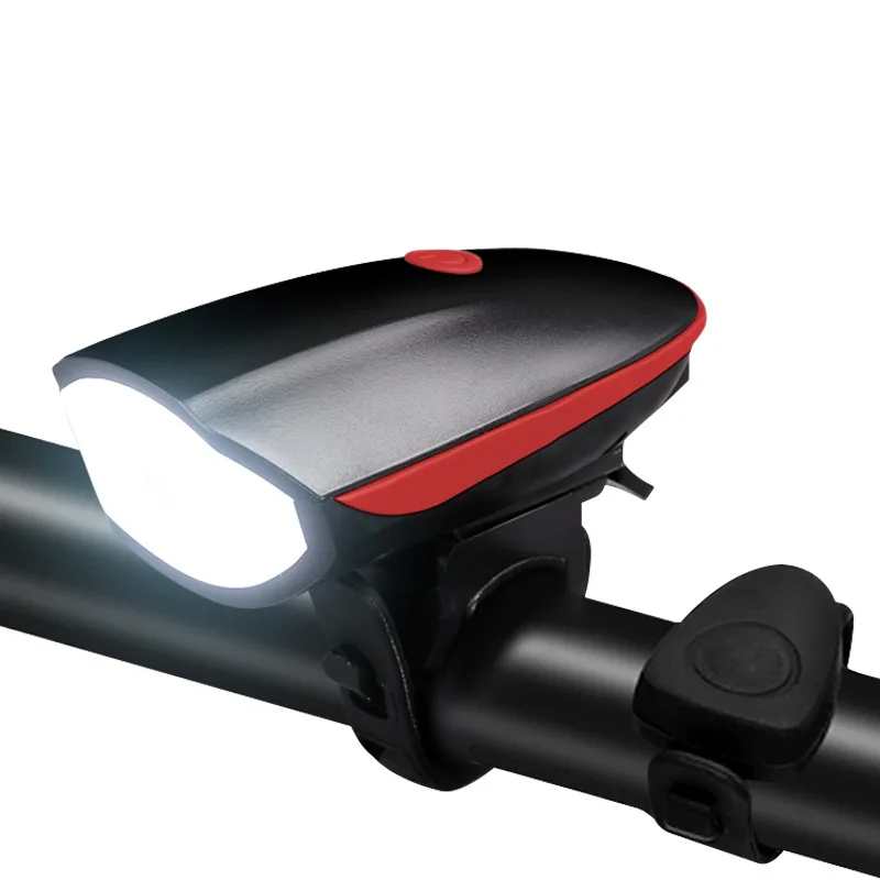 USB Rechargeable Bicycle Front Light T6 LED Bike Light with 120dB Bicycle Bell Speaker
USB Rechargeable Bicycle Front Light T6 LED Bike Light with 120dB Bicycle Bell Speaker