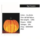Holiday Lamp Pumpkin Shape Holiday Decoration Lights Outdoor Waterproof Exterior Lamp Led Exterior Landscape Lamp