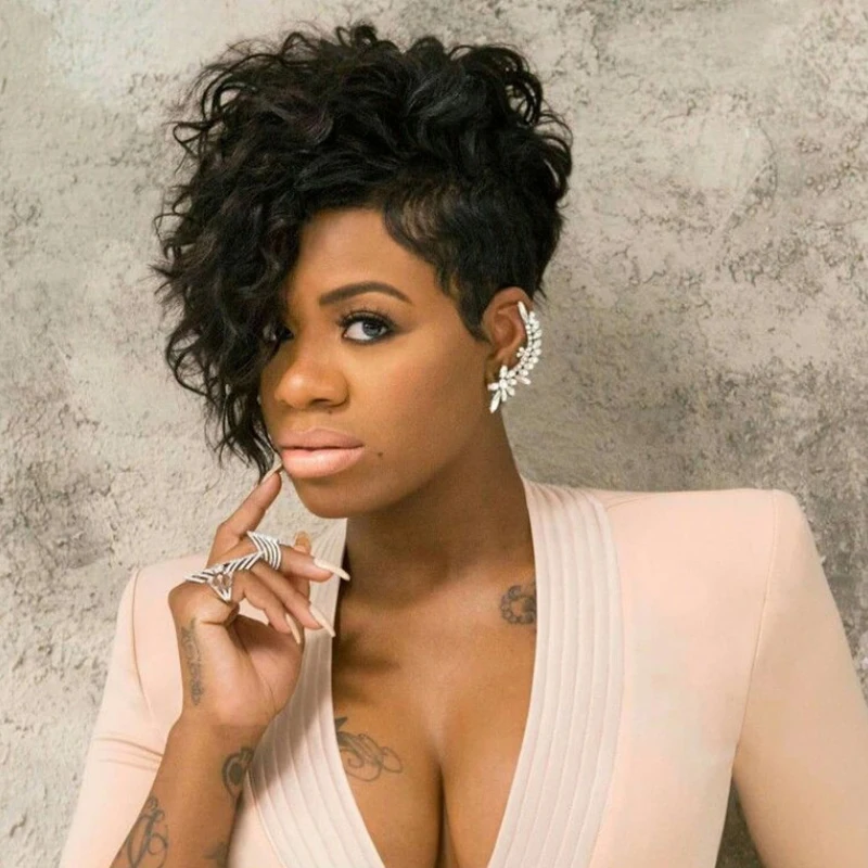 African Wig European And American Ladies Short Small Curly Human Hair Wigs Curly Black
African Wig European And American Ladies Short Small Curly Human Hair Wigs Curly Black