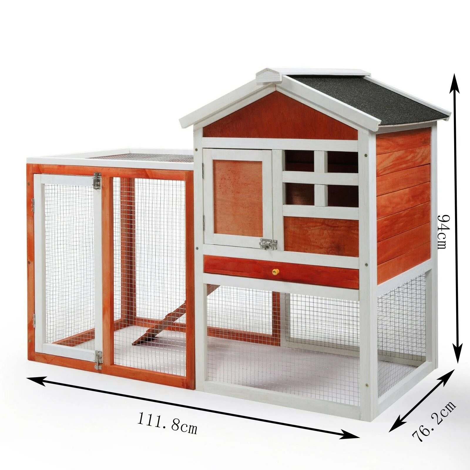 Large Outdoor Double Space Deck Portable Wooden Chicken Coop With Stairs, Customized color
Large Outdoor Double Space Deck Portable Wooden Chicken Coop With Stairs, Customized color