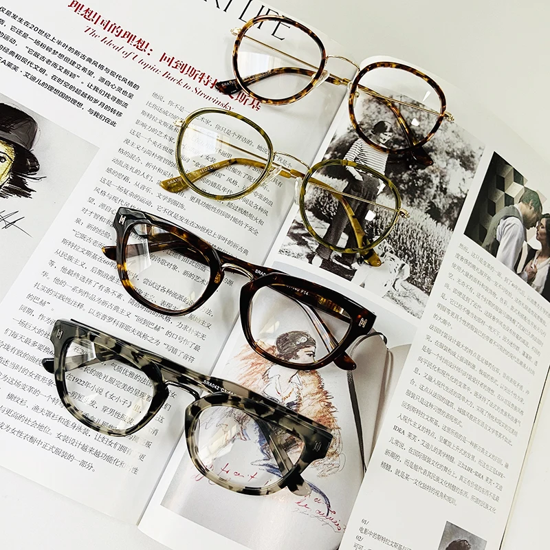 Factory Price Wholesale Fashion Models Acetate Frame Eyeglasses Mixed Stock Optical Frames
Factory Price Wholesale Fashion Models Acetate Frame Eyeglasses Mixed Stock Optical Frames